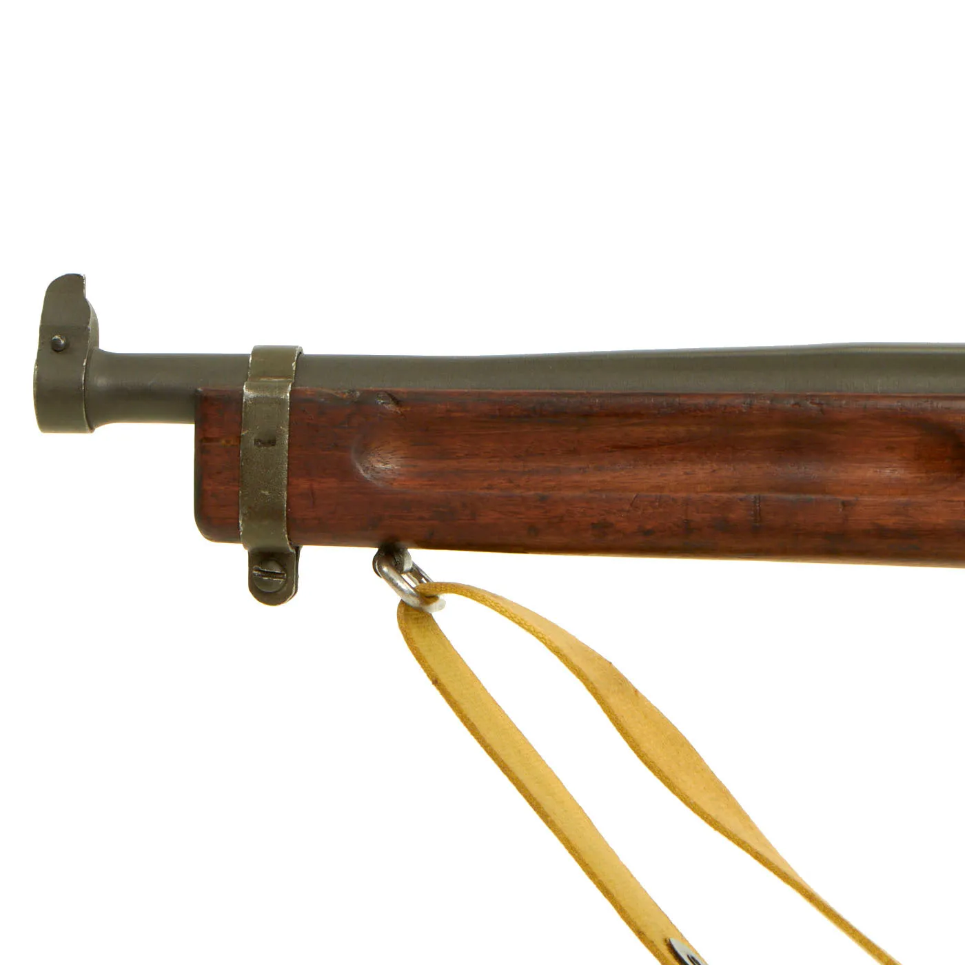 Original U.S. WWII Thompson M1A1 Display Submachine Gun with Aluminum Receiver & Magazine - Serial 140033