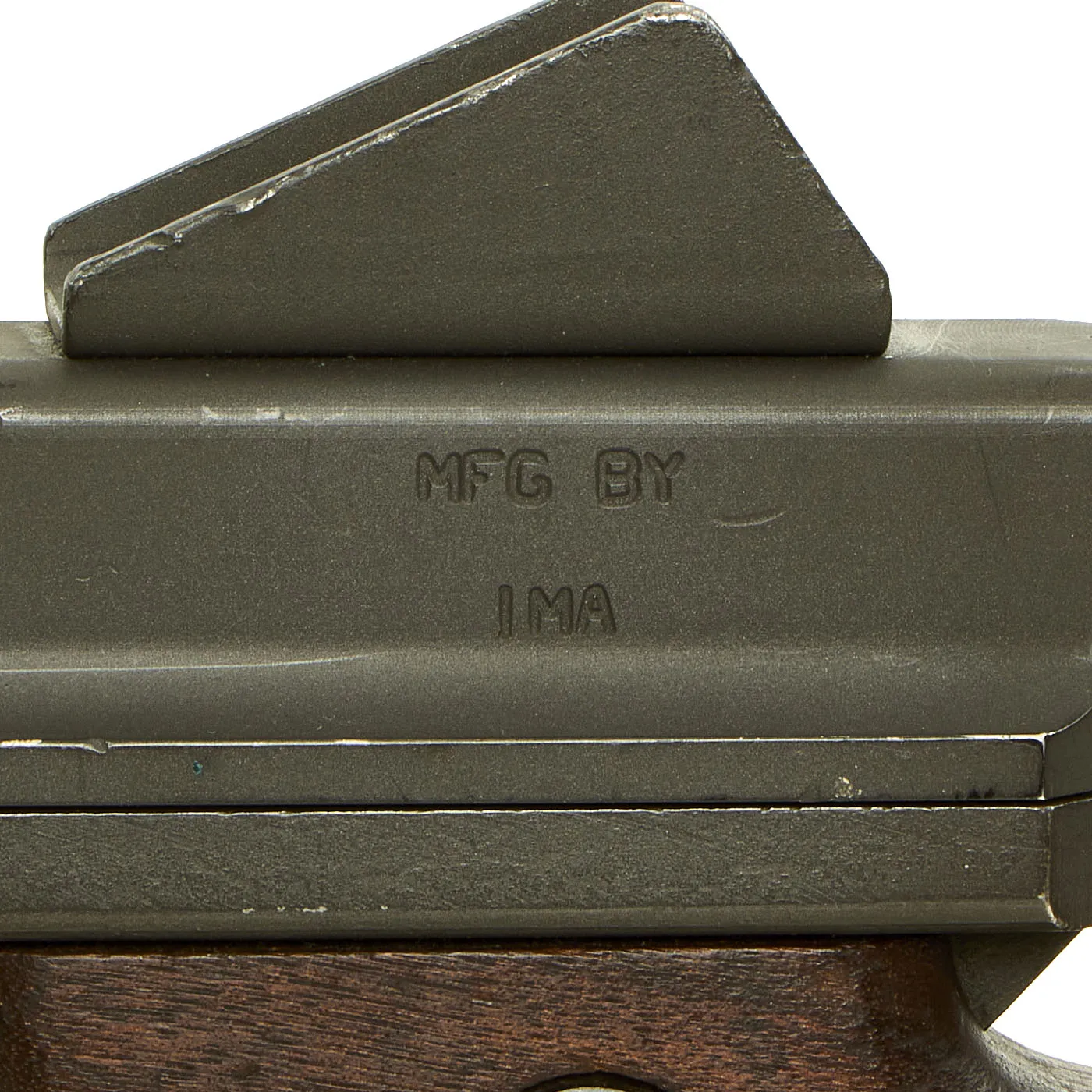 Original U.S. WWII Thompson M1A1 Display Submachine Gun with Aluminum Receiver & Magazine - Serial 140033