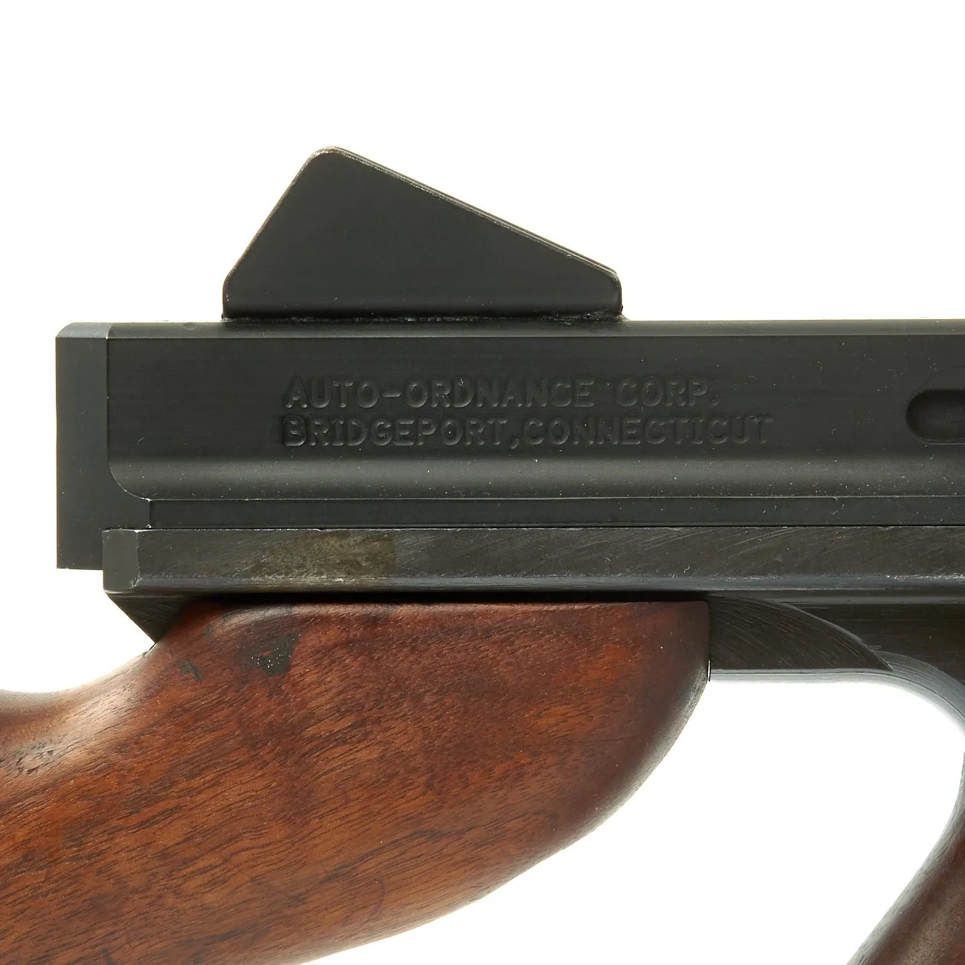 Original U.S. WWII Thompson M1A1 Display Submachine Gun with Sling - Serial 104447