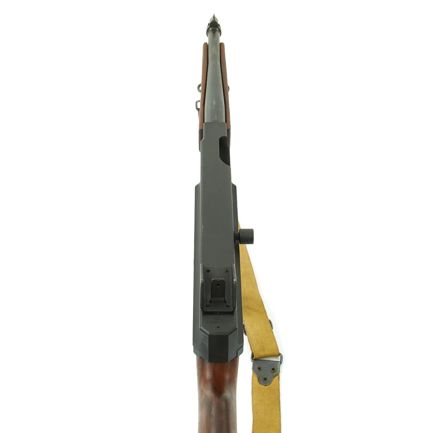 Original U.S. WWII Thompson M1A1 Display Submachine Gun with Sling - Serial 104447