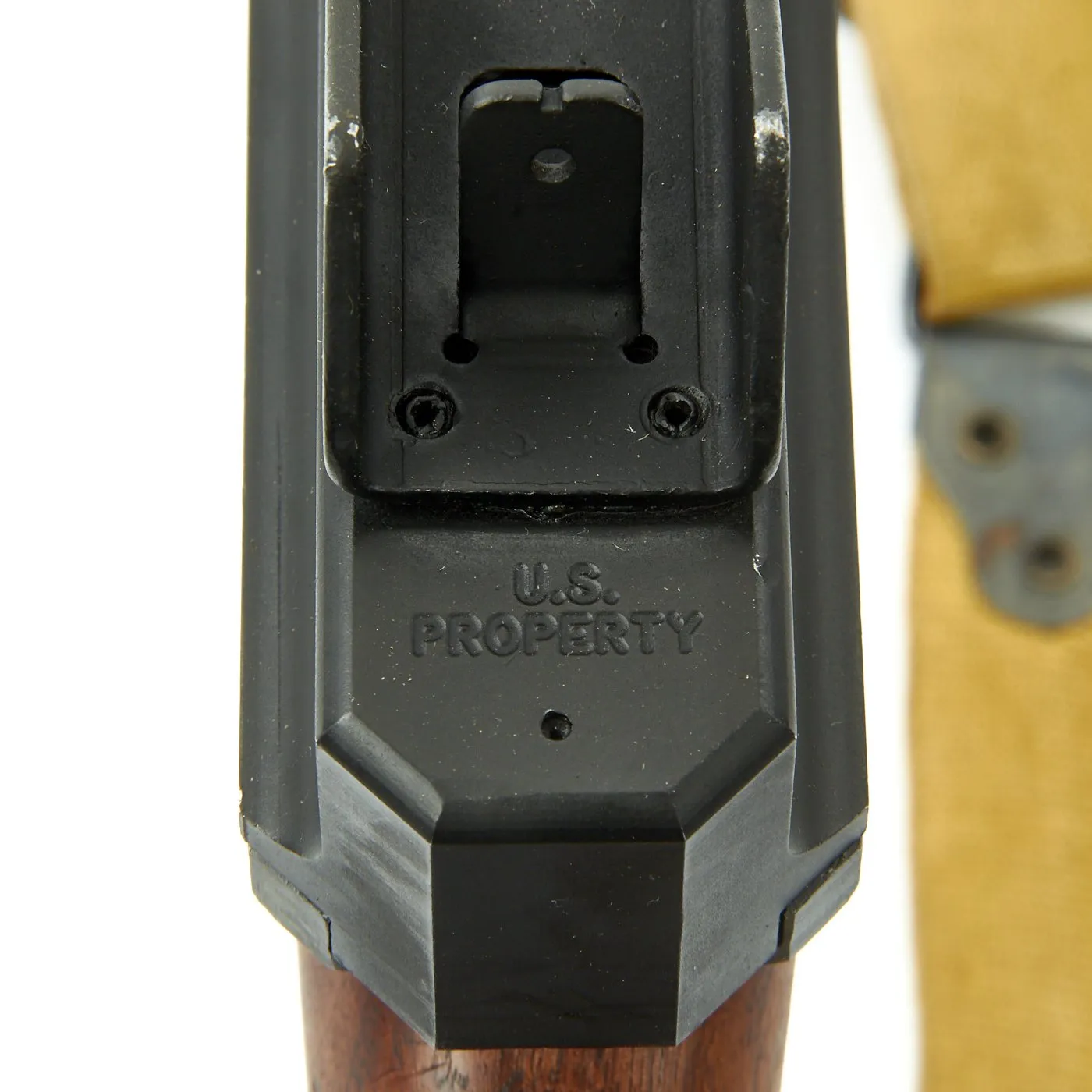 Original U.S. WWII Thompson M1A1 Display Submachine Gun with Sling - Serial 104447