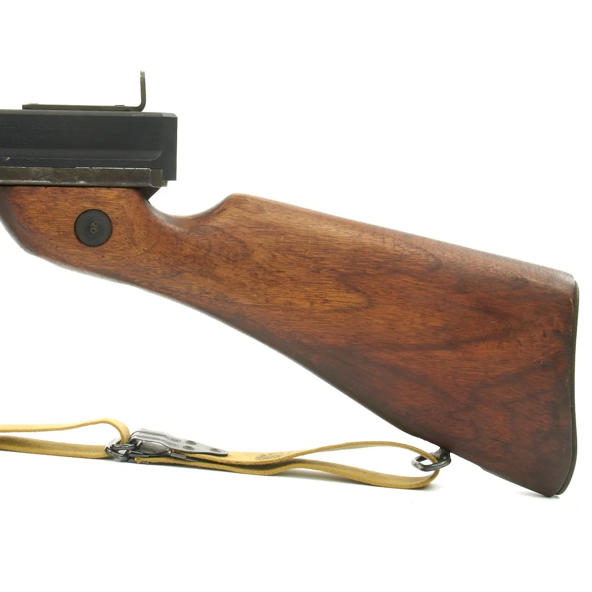 Original U.S. WWII Thompson M1A1 Display Submachine Gun with Sling