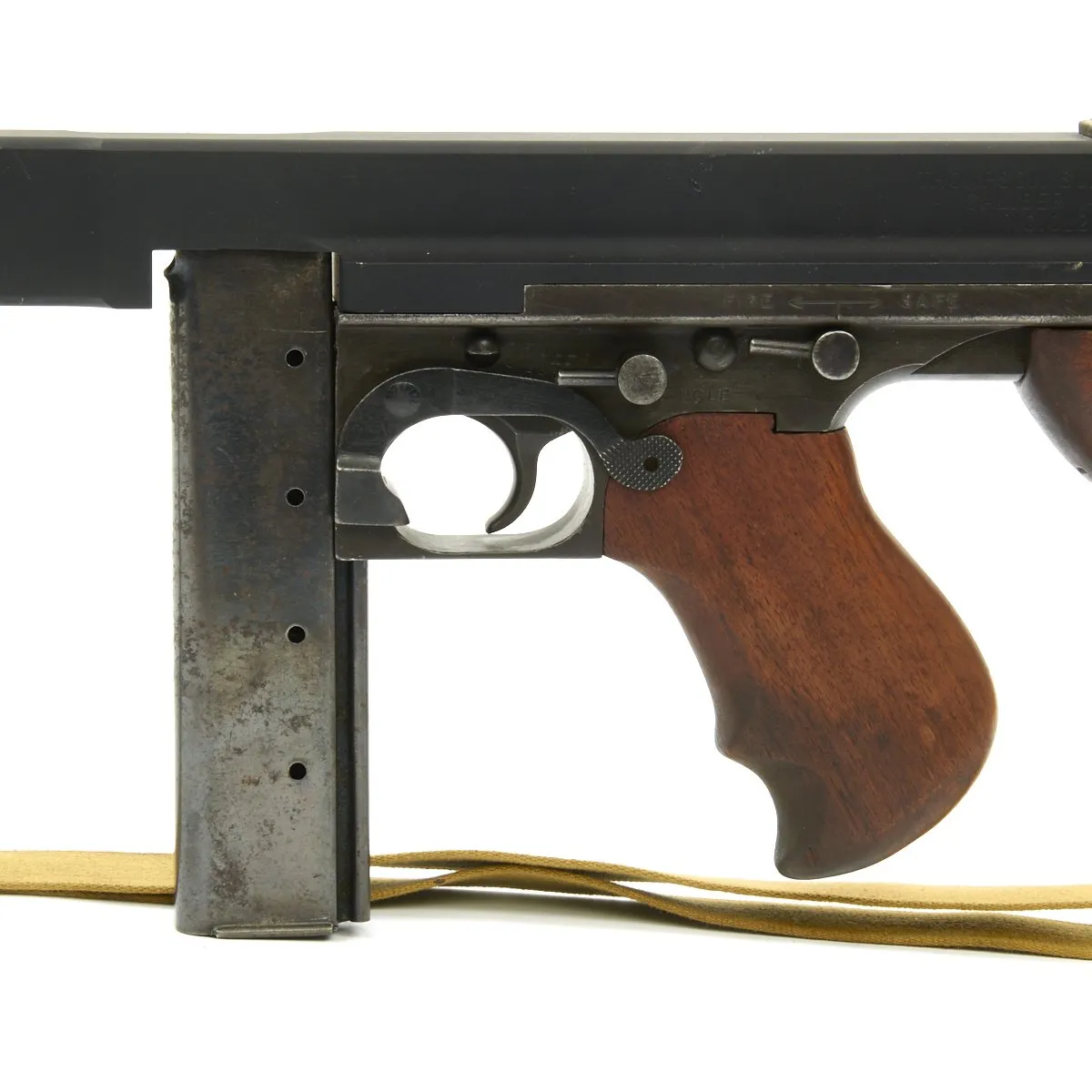 Original U.S. WWII Thompson M1A1 Display Submachine Gun with Sling
