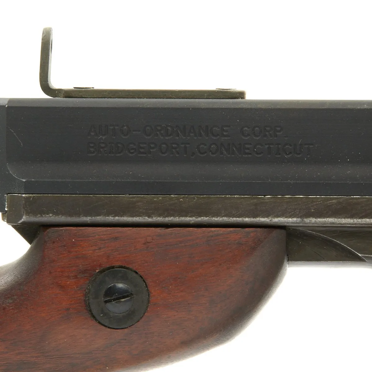 Original U.S. WWII Thompson M1A1 Display Submachine Gun with Sling