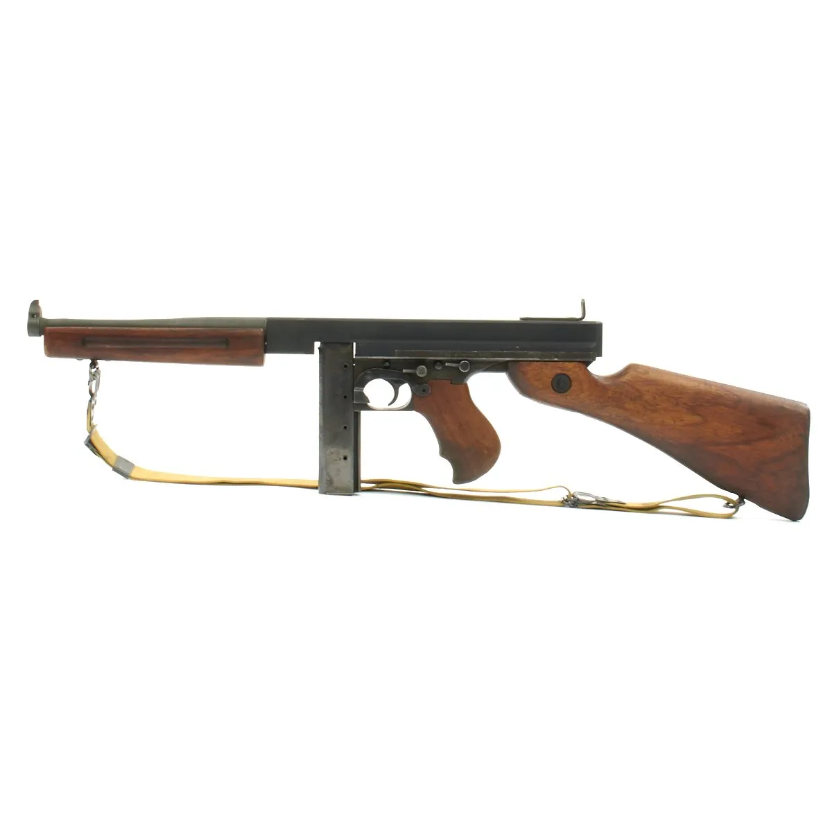 Original U.S. WWII Thompson M1A1 Display Submachine Gun with Sling