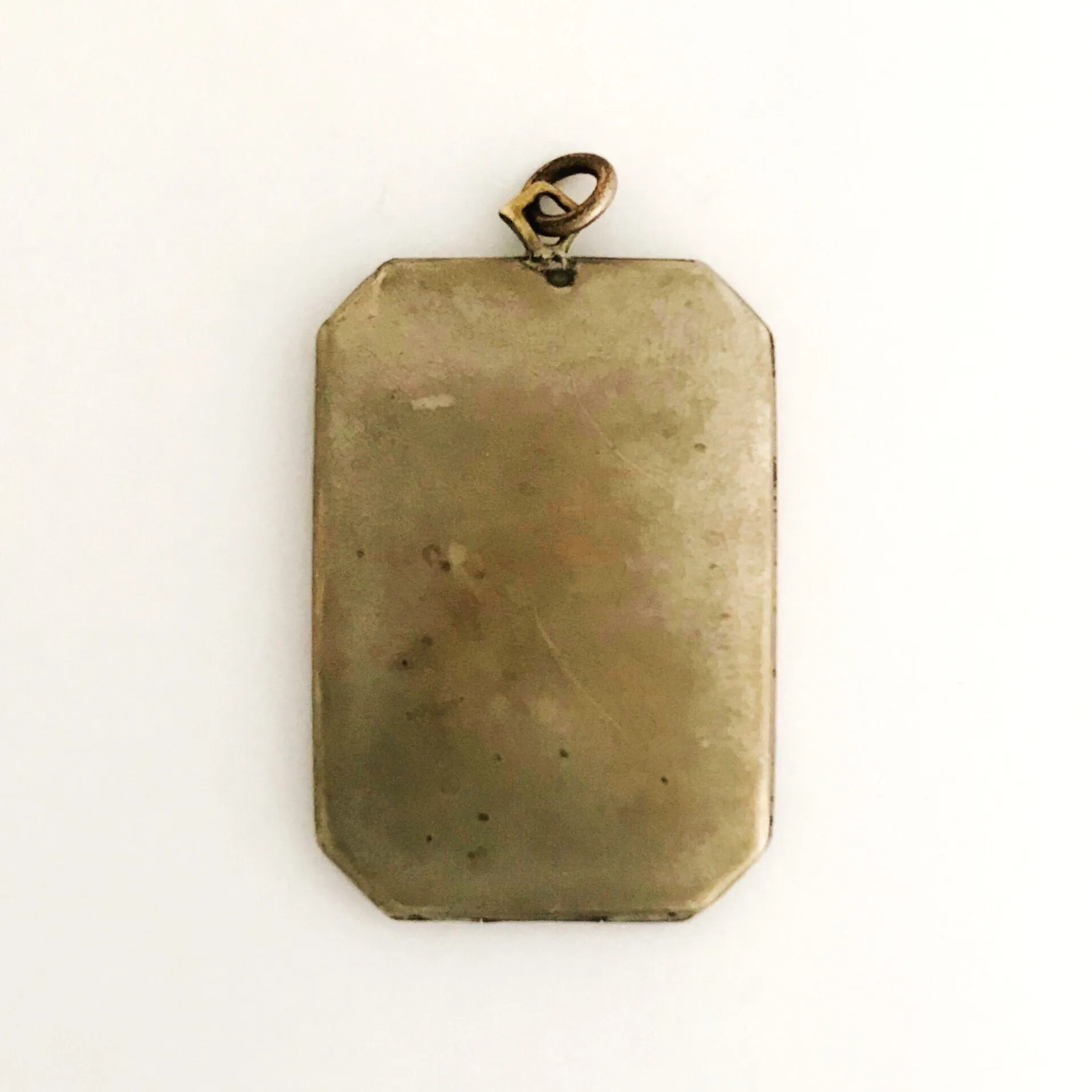 Pinstripe Rectangle Locket