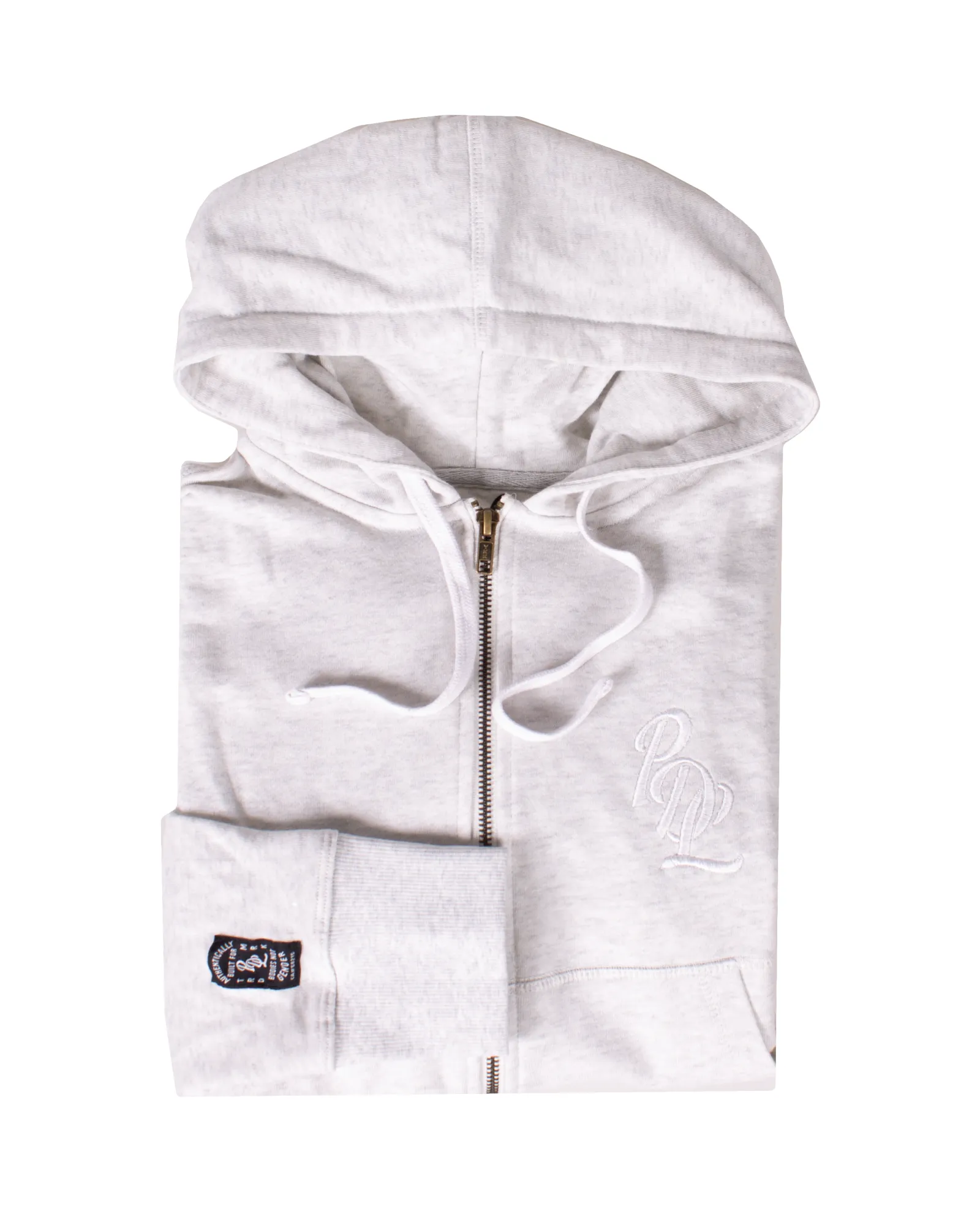 Plus Melange Script Hoodie