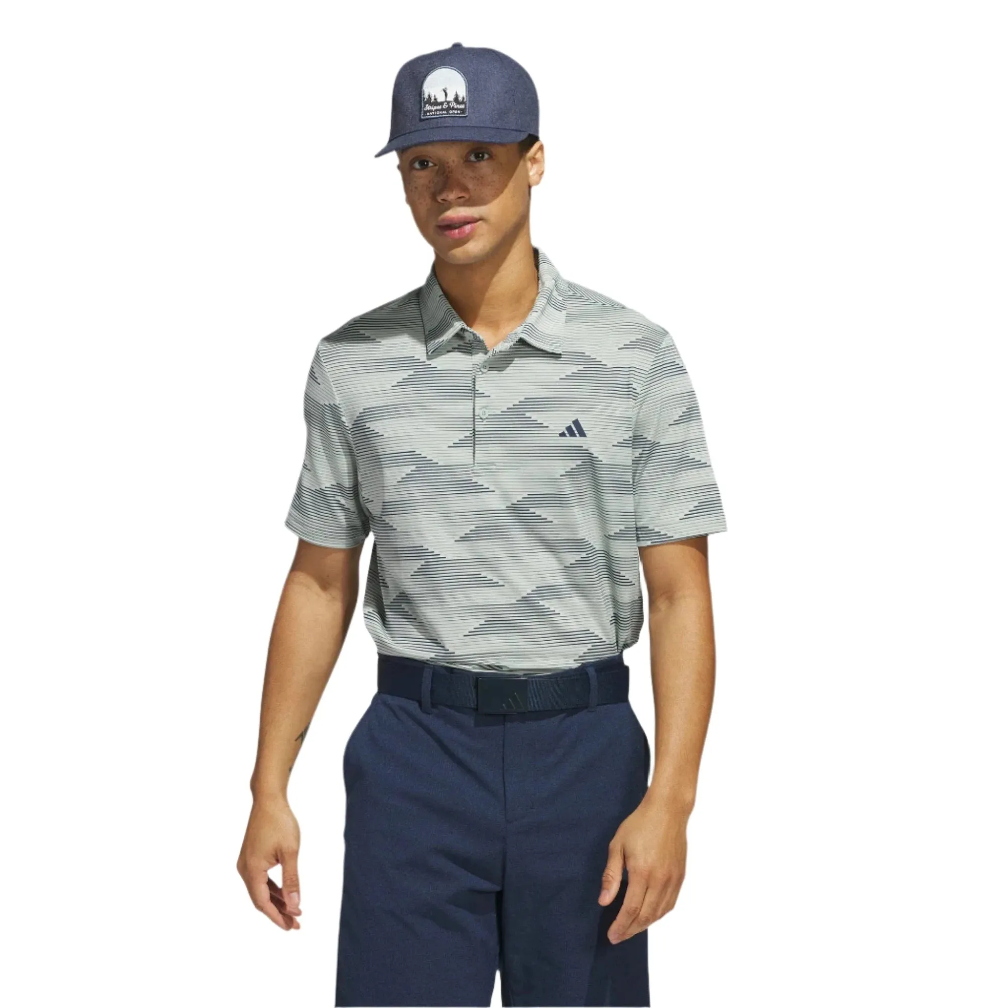Polo de golf adidas Ultimate Speed ​​Stripe