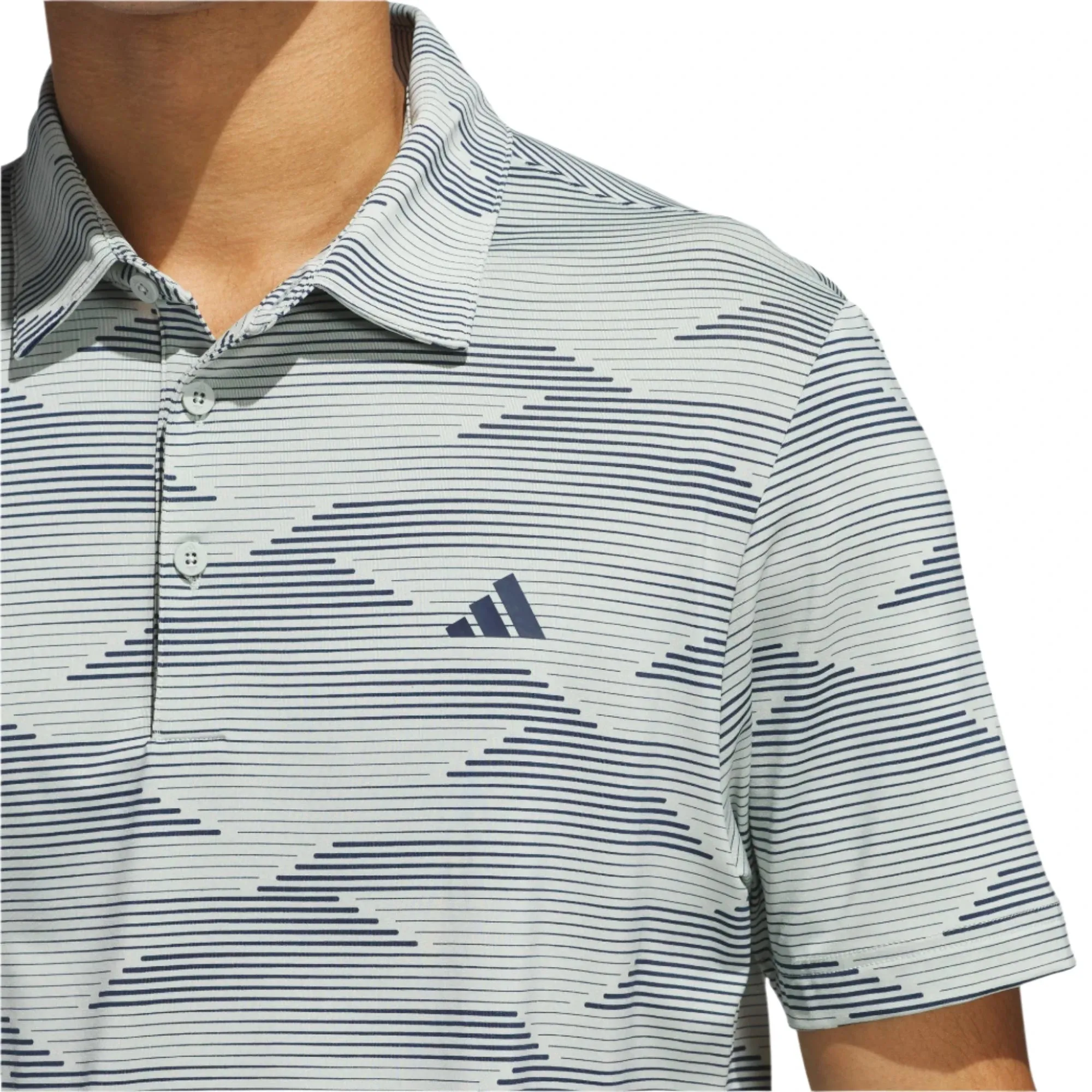 Polo de golf adidas Ultimate Speed ​​Stripe
