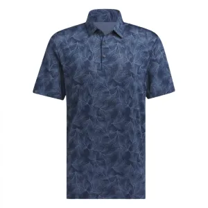 Polo de golf con estampado de malla de adidas