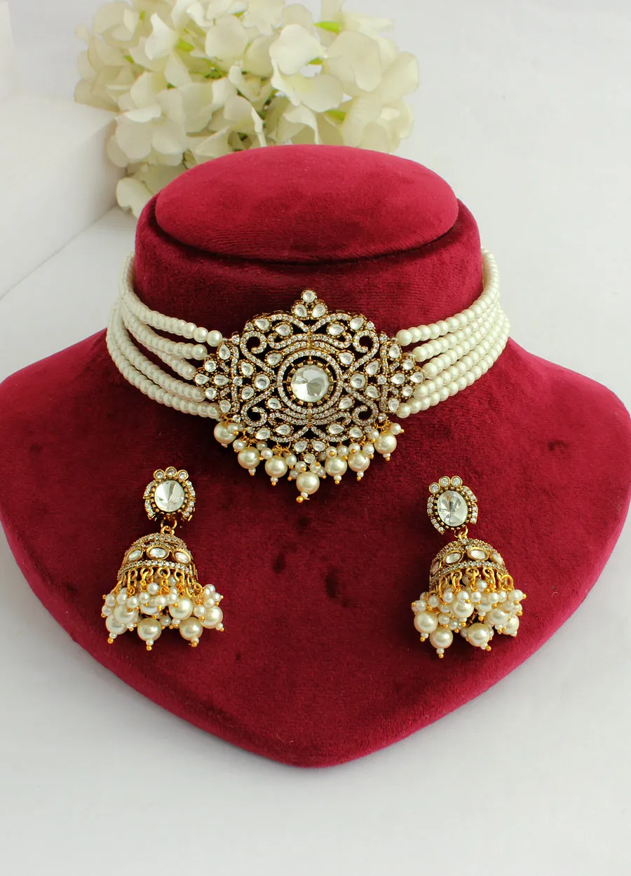Priyasha Choker Necklace Set