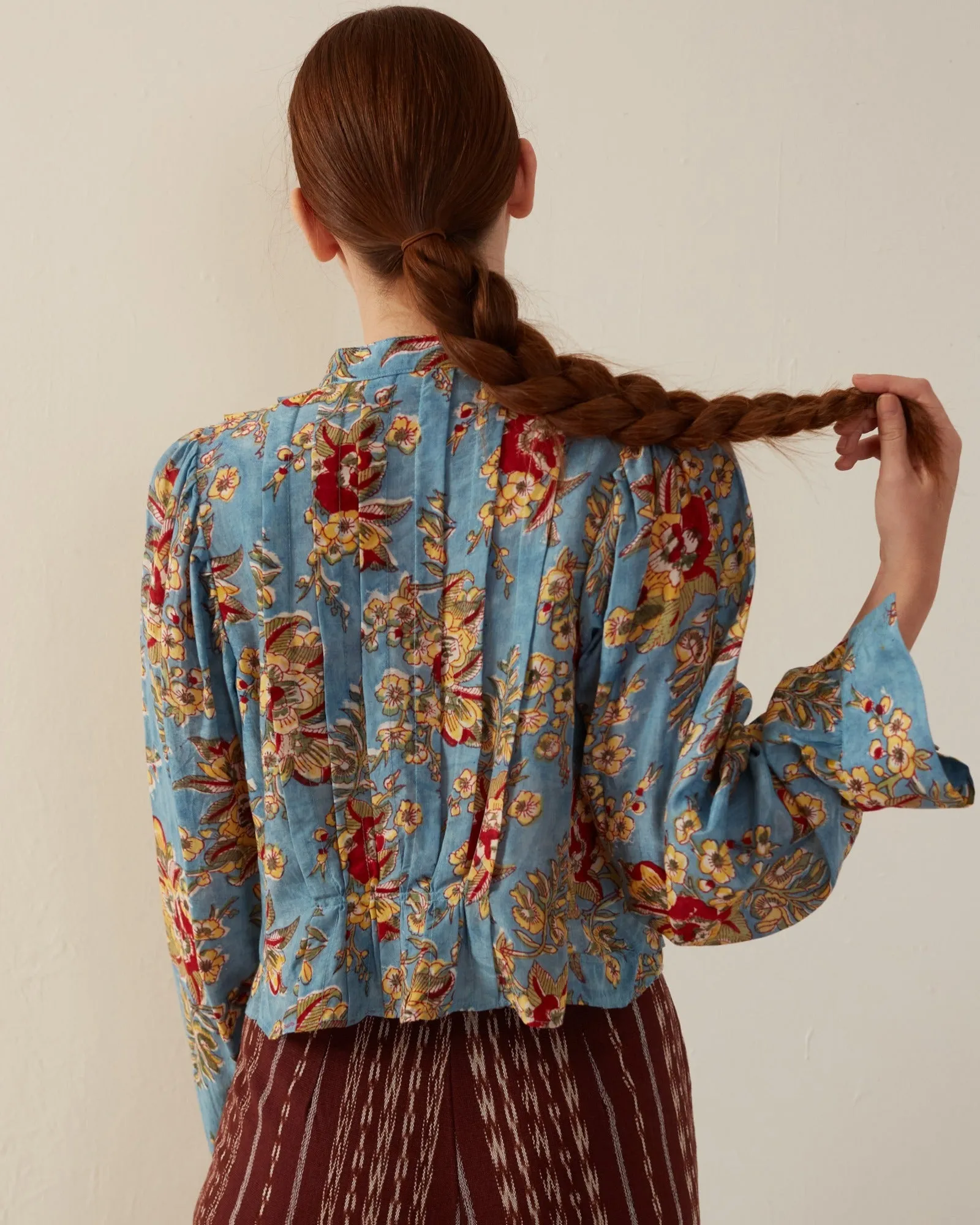 Rhiannon Azure Blouse