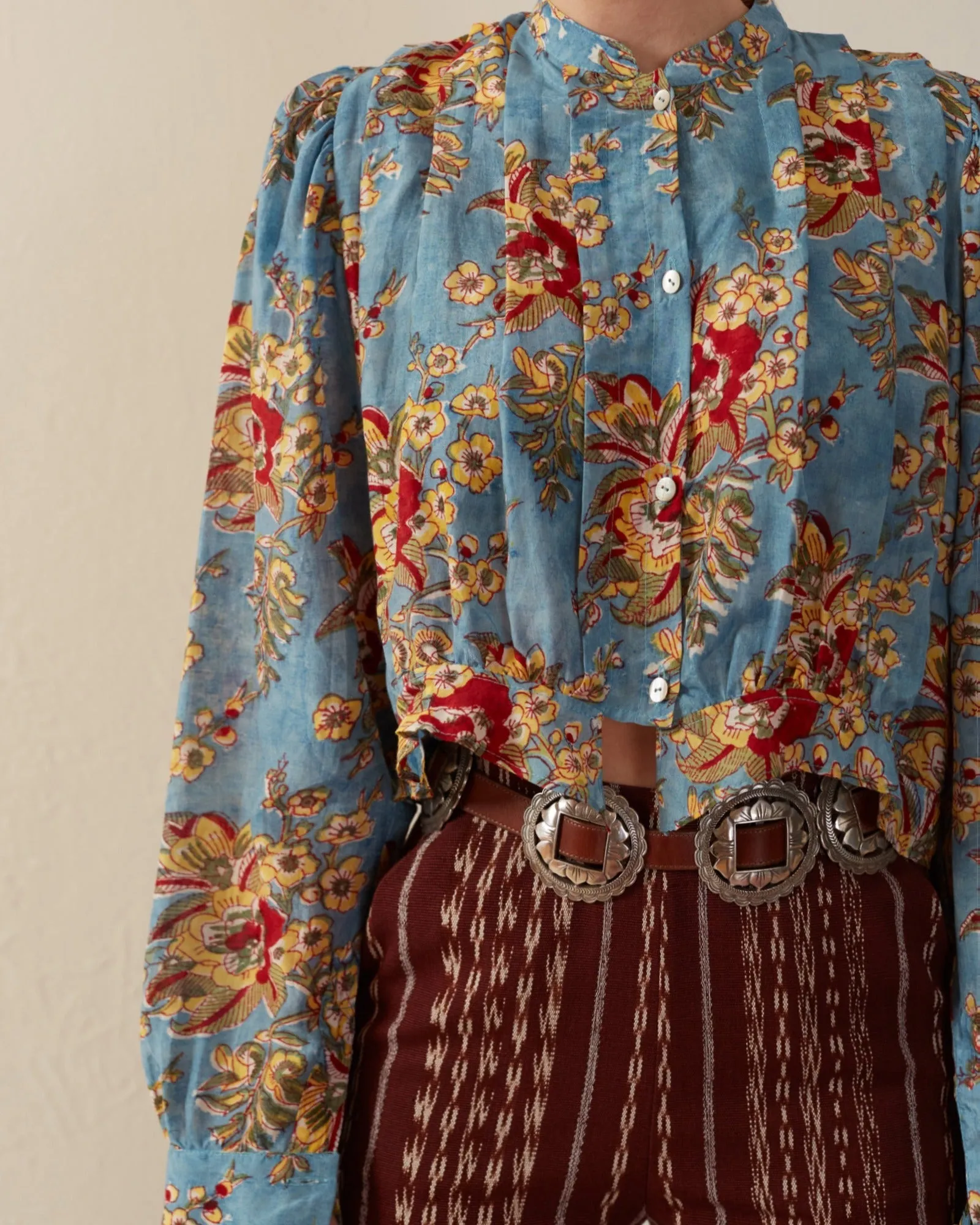 Rhiannon Azure Blouse
