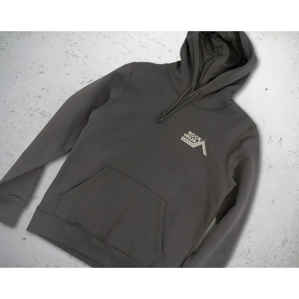 Rock Run Retro Logo Hoodie - Unisex