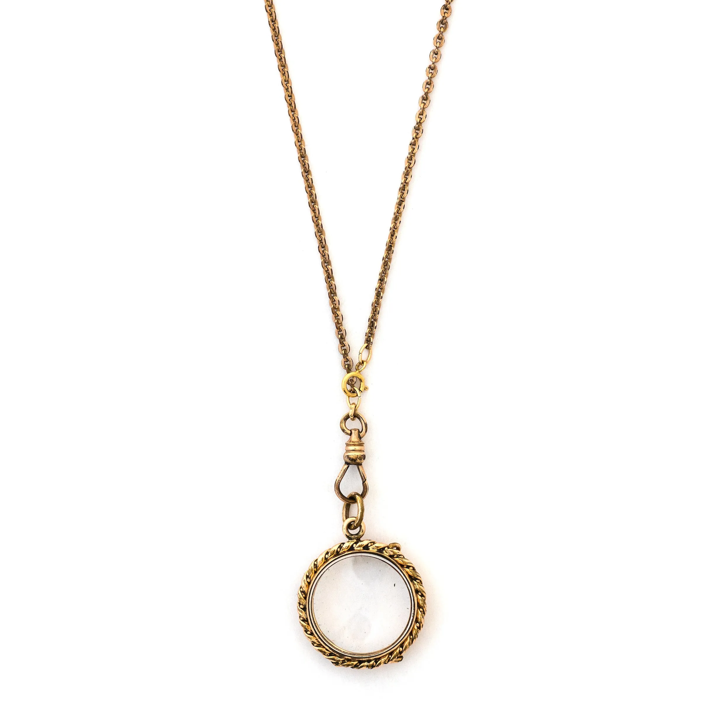 Rope Antique Portrait Locket