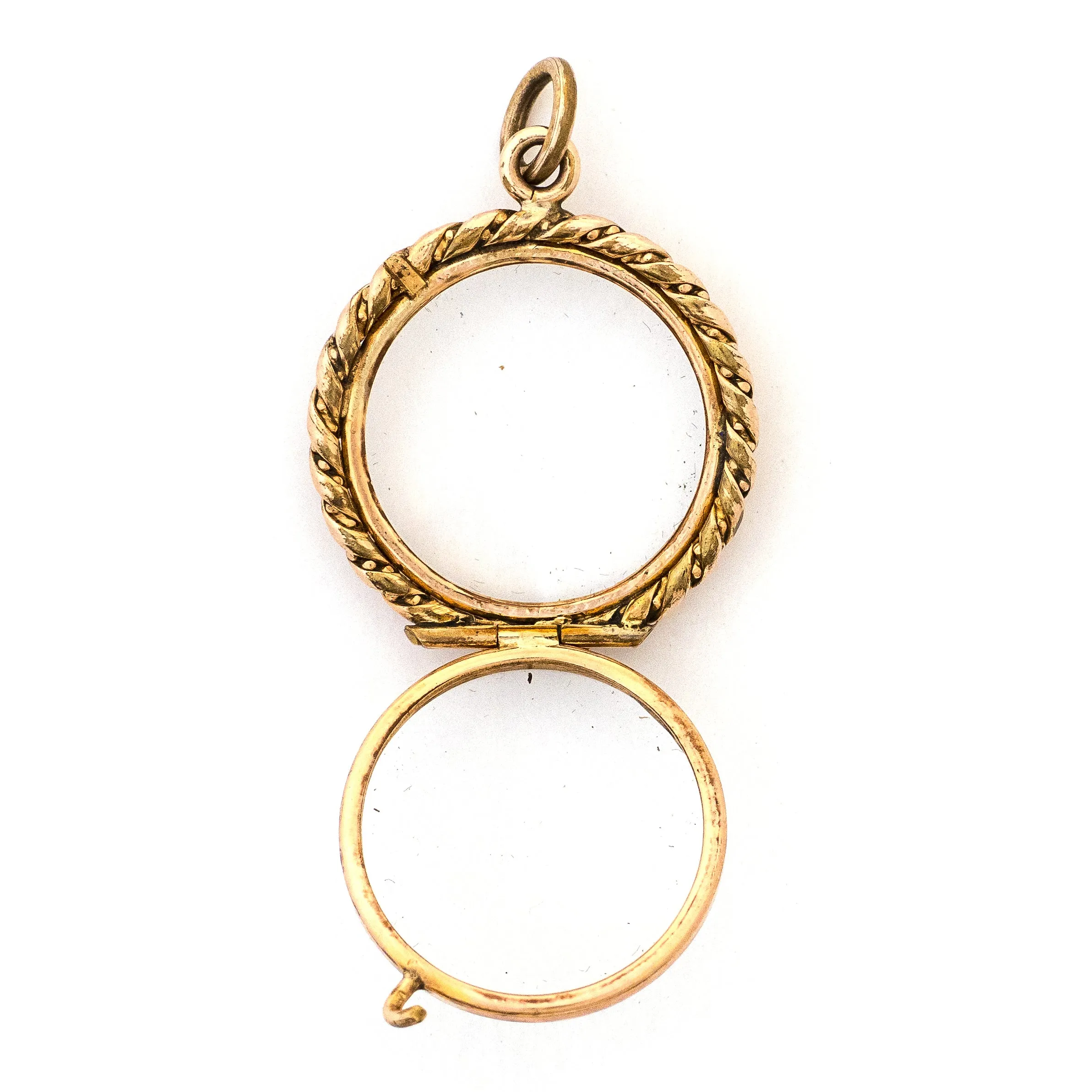 Rope Antique Portrait Locket