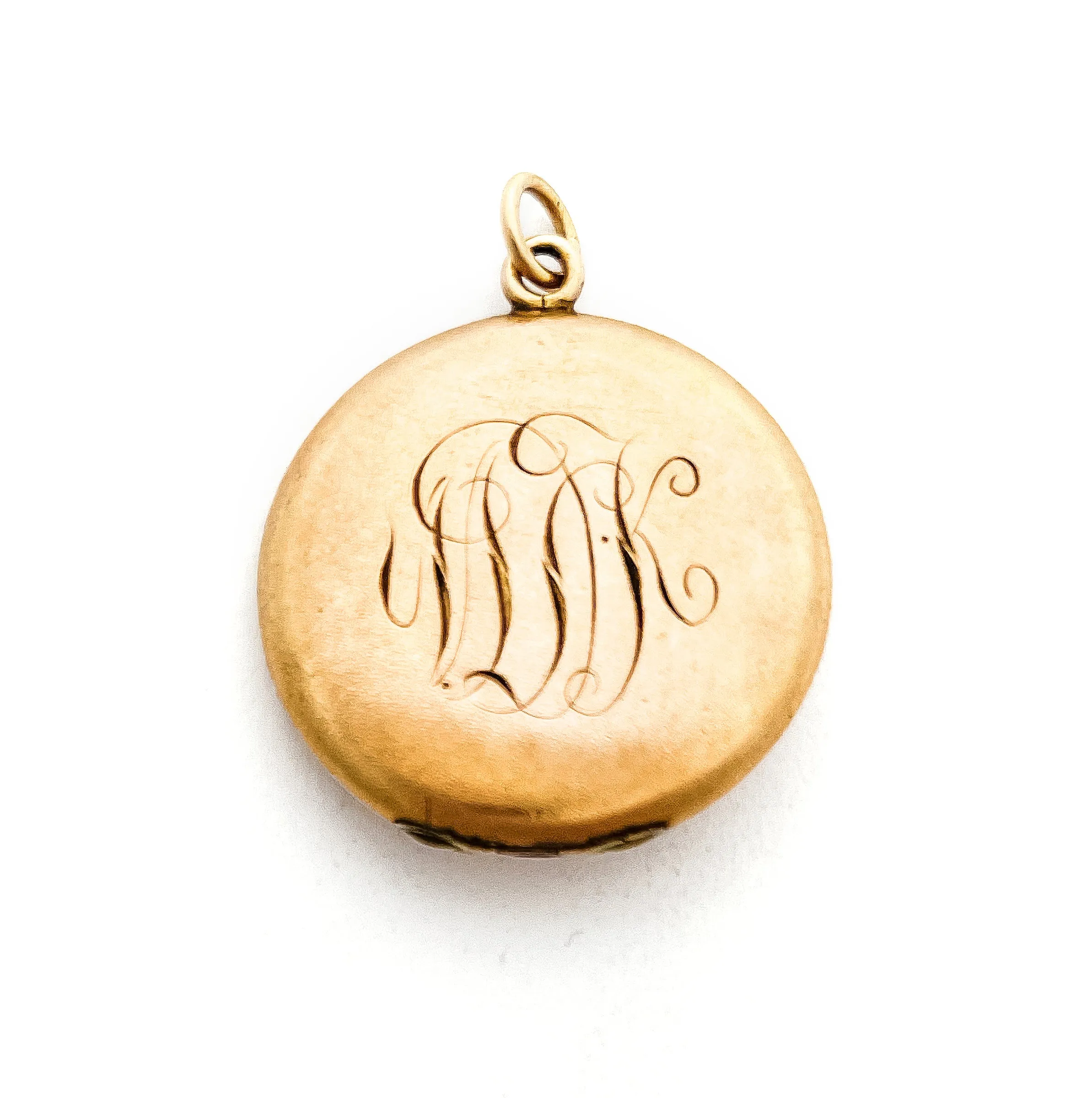 Scarlet Snowflake Antique Locket