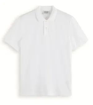 Scotch & Soda Short-Sleeved Pique Polo