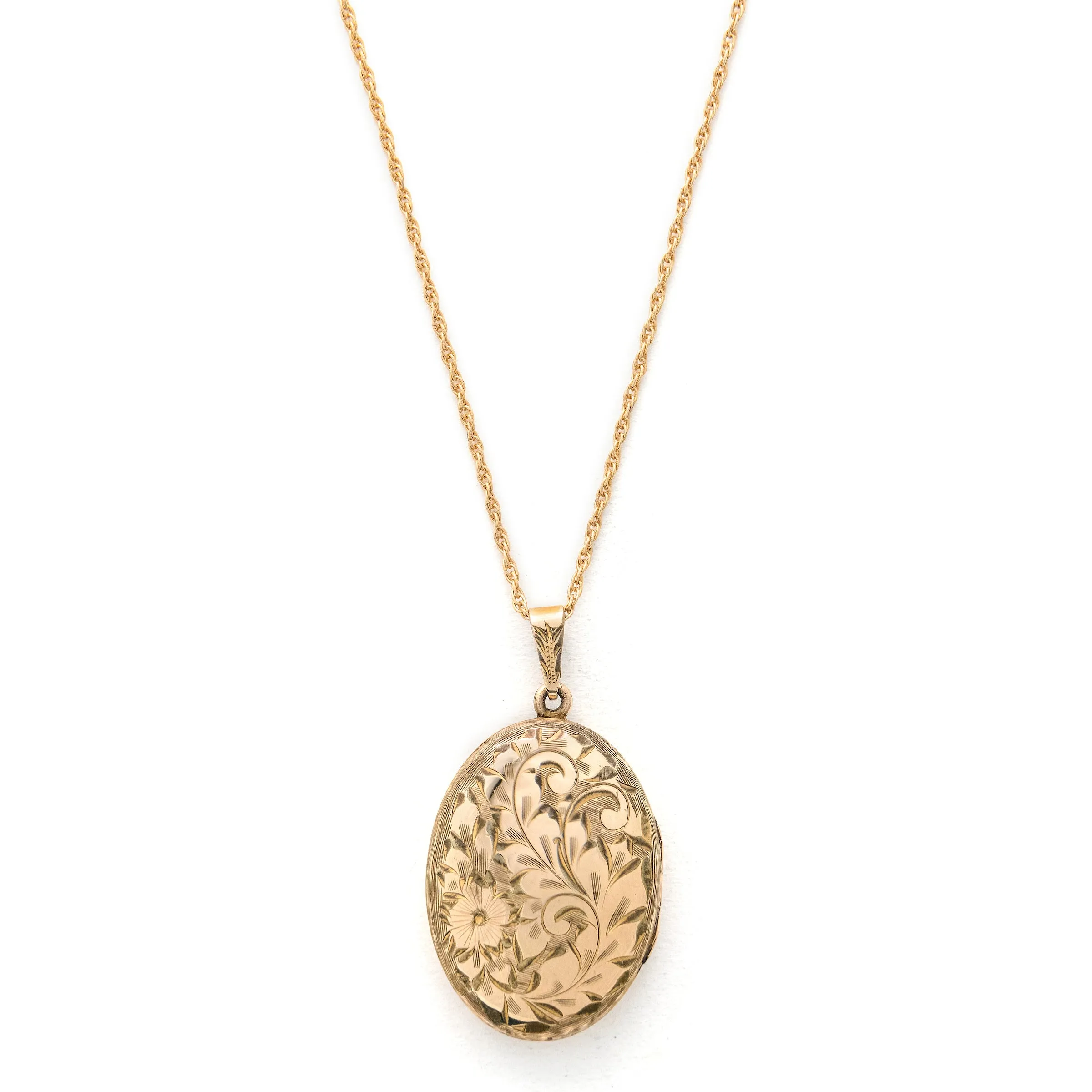 Secret Garden Oval Locket