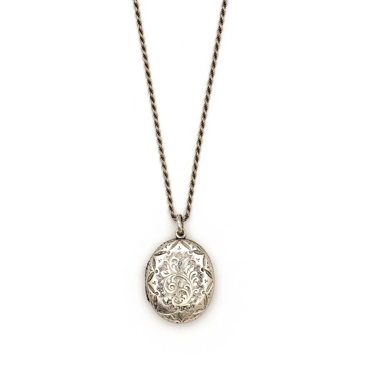 Silver Arrangement Locket
