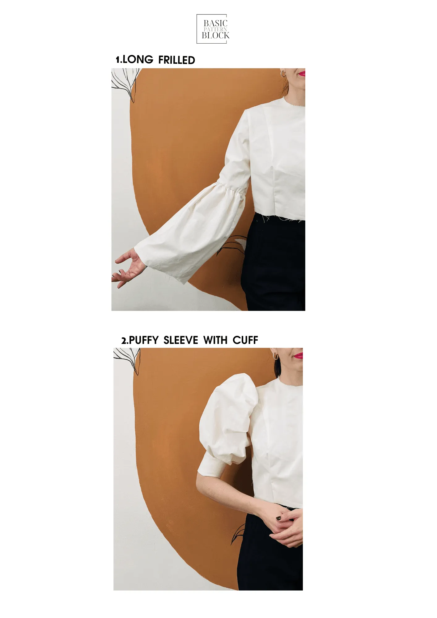 Sleeve Sewing Pattern Pack Vol 2 | Sizes XXS-6XL