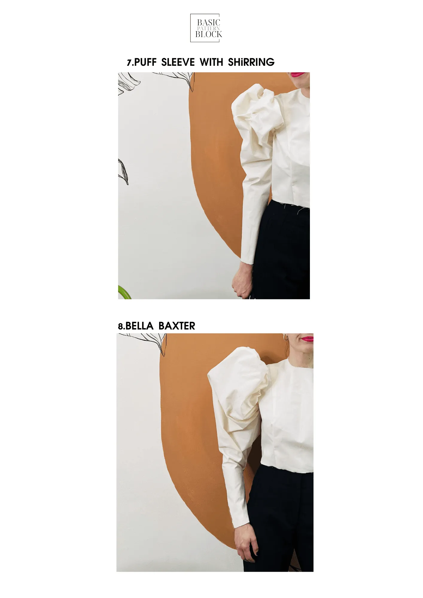 Sleeve Sewing Pattern Pack Vol 2 | Sizes XXS-6XL
