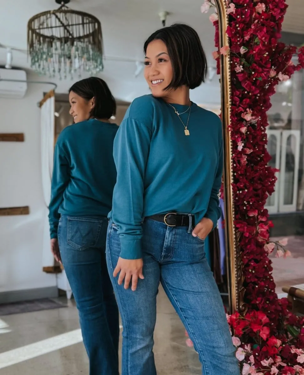 Softest Fleece Crewneck Hunter