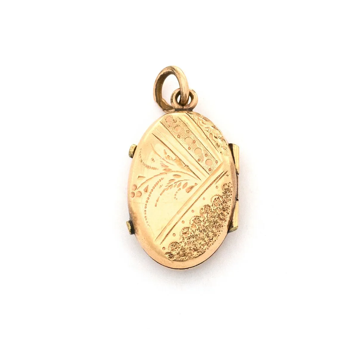 Something Blue Enamel Oval Locket