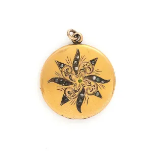 Starflower Antique Locket