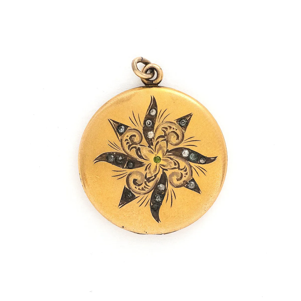 Starflower Antique Locket
