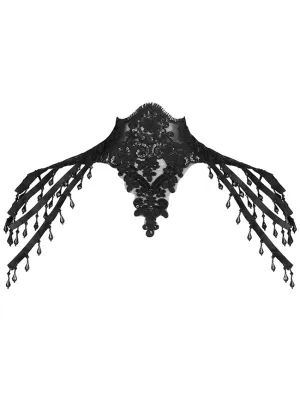 Steampunk Victorian Chain Shoulder Wrap Cape Collar Choker