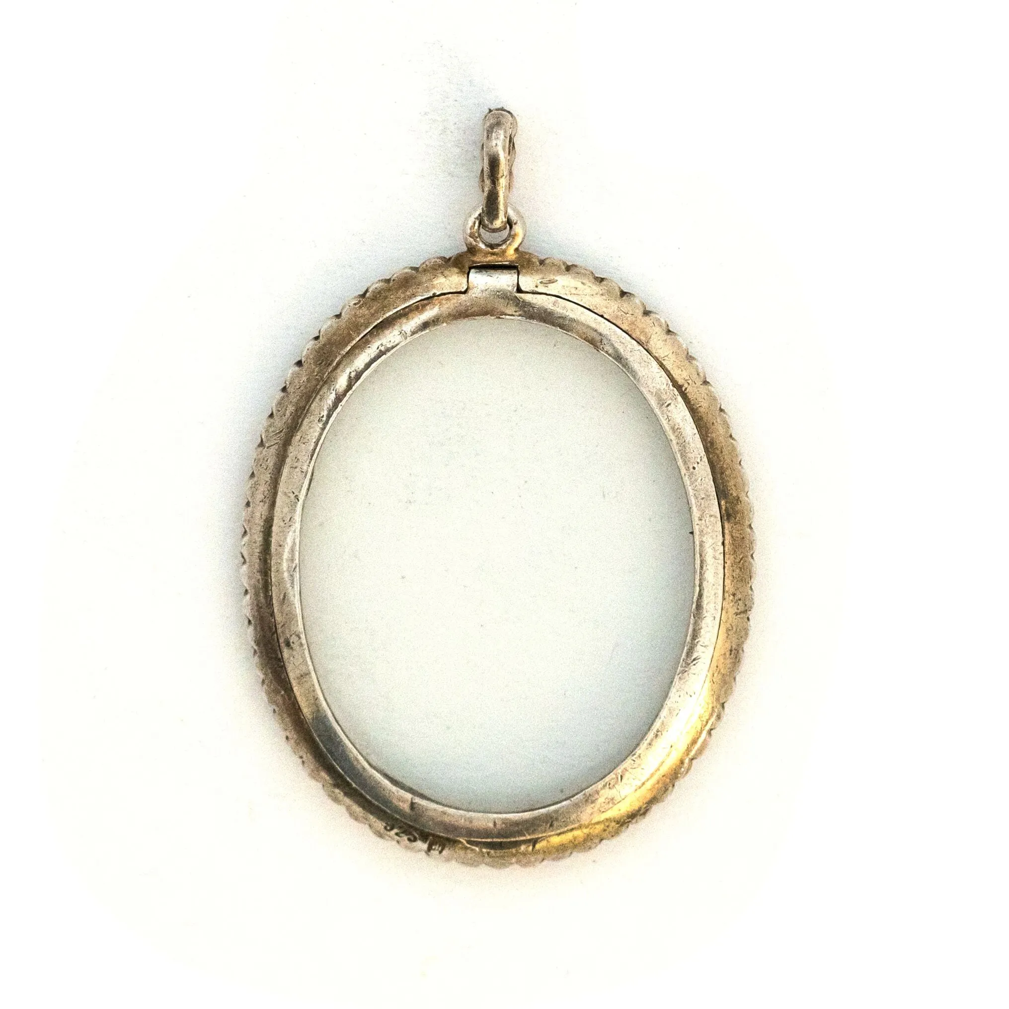 Sterling Portrait Locket