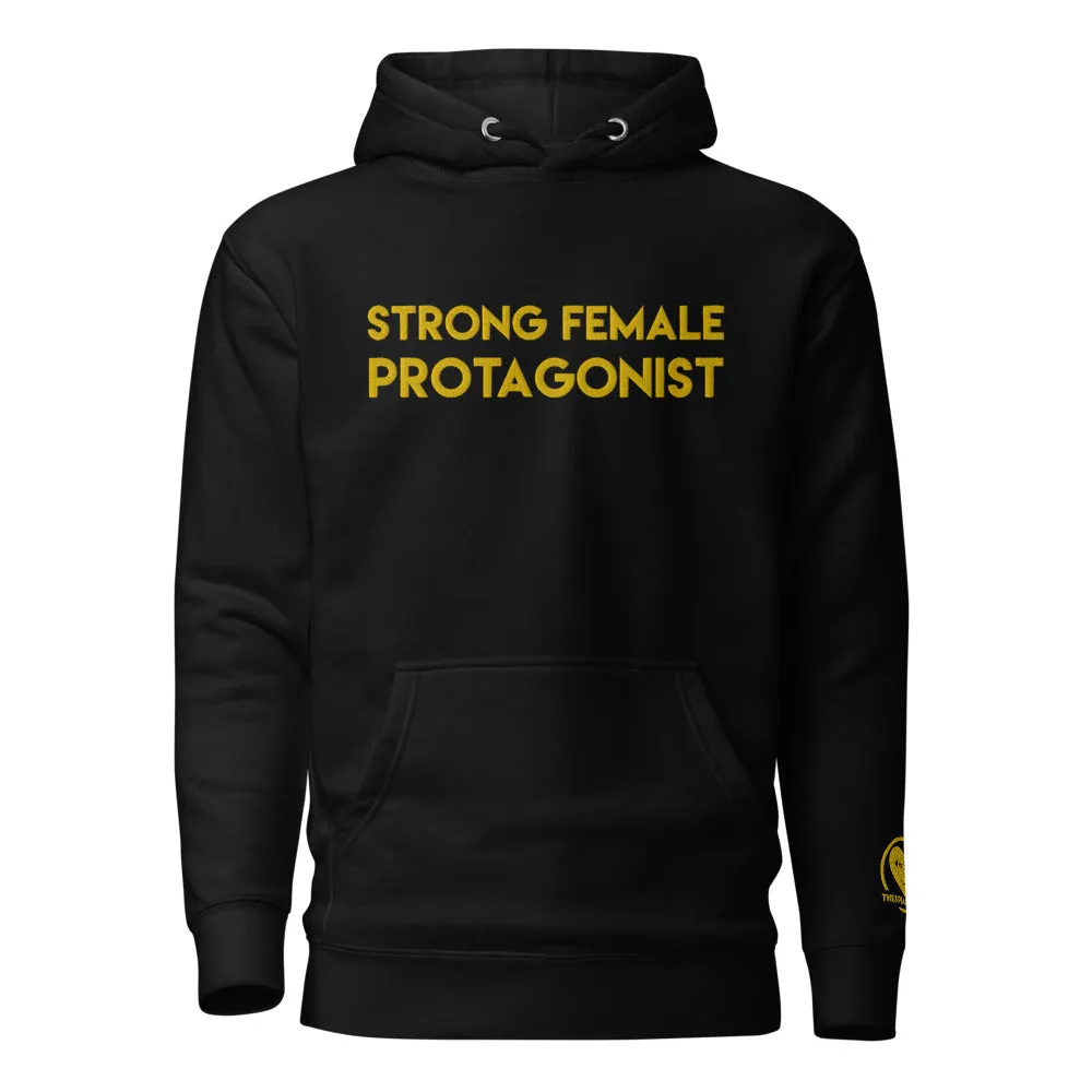 Strong Female Protagonist - Yellow Embroidered Premium Unisex Hoodie