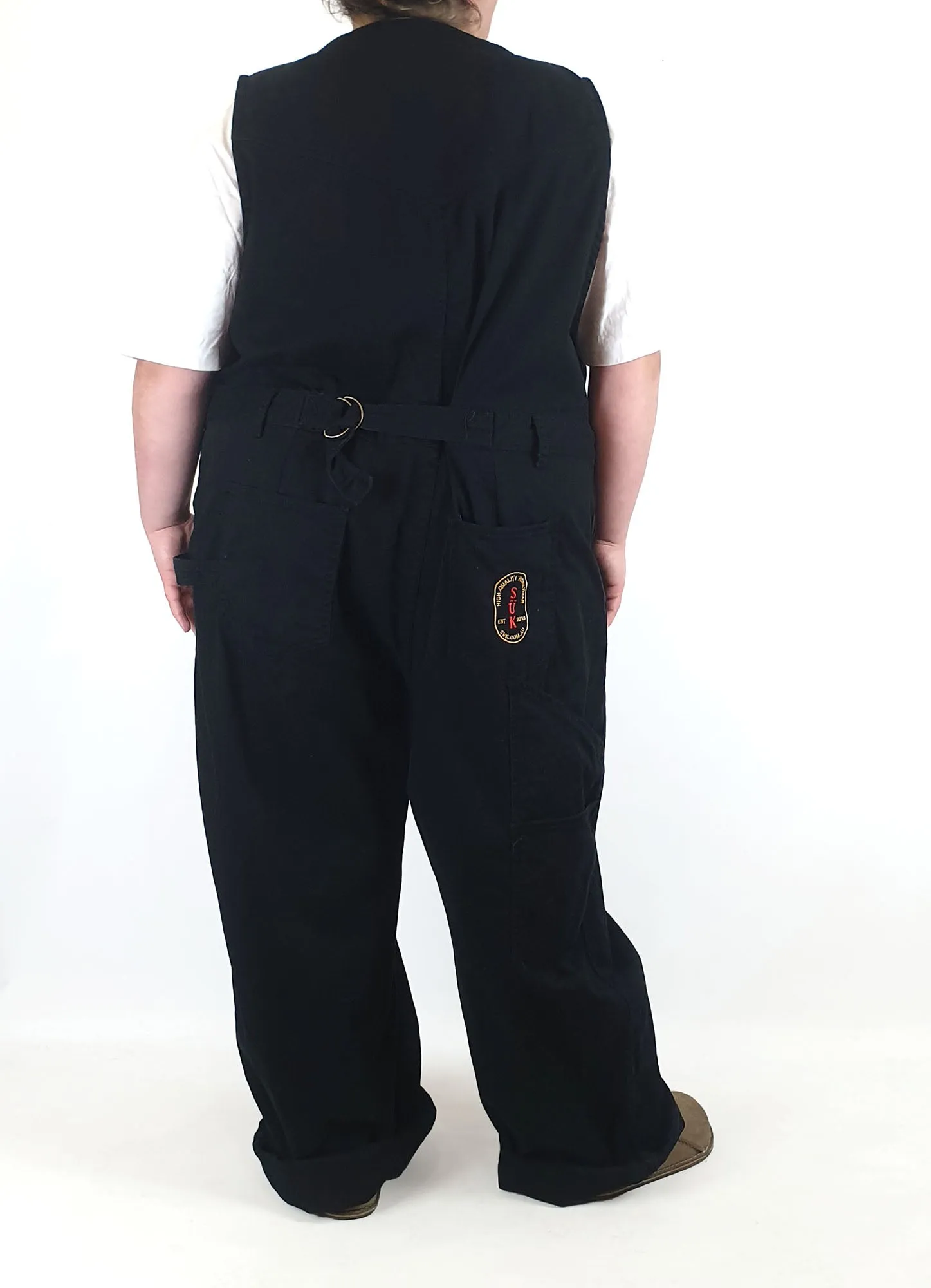 Suk Workwear black jumpsuit size 26