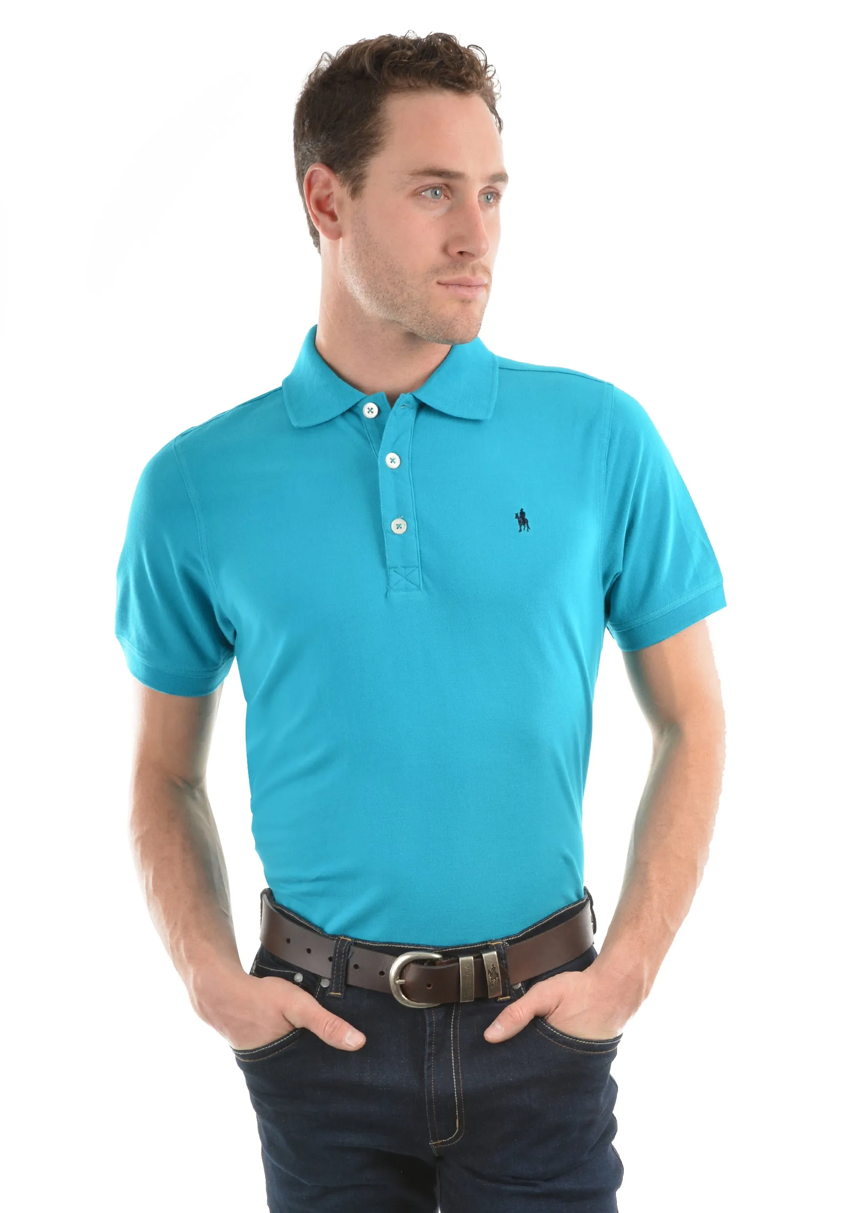 Thomas Cook Mens Tailored SS Polo - 6 Colours