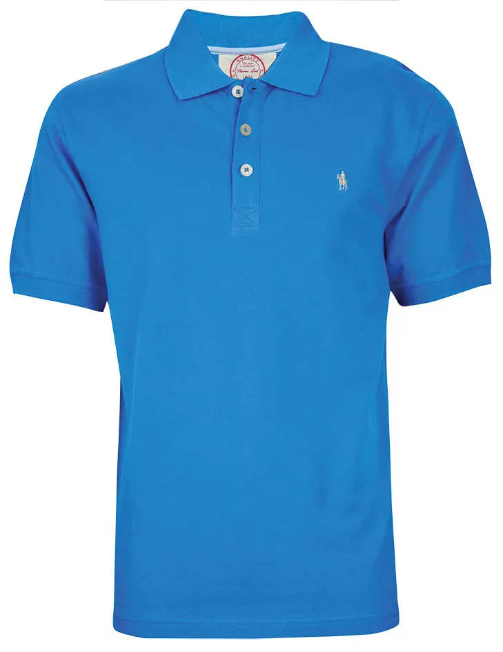 Thomas Cook Mens Tailored SS Polo - 6 Colours