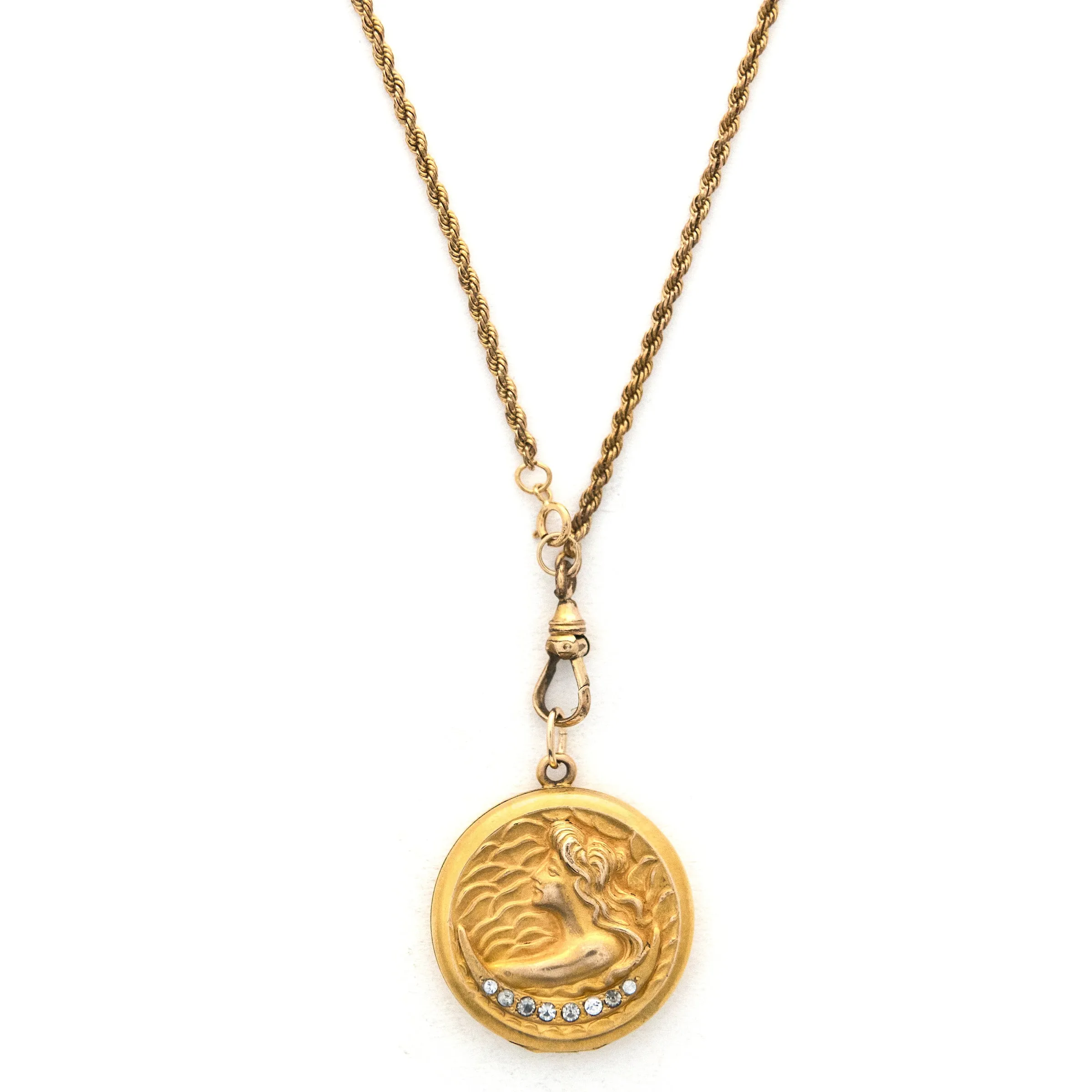 Tidal Goddess Antique Locket