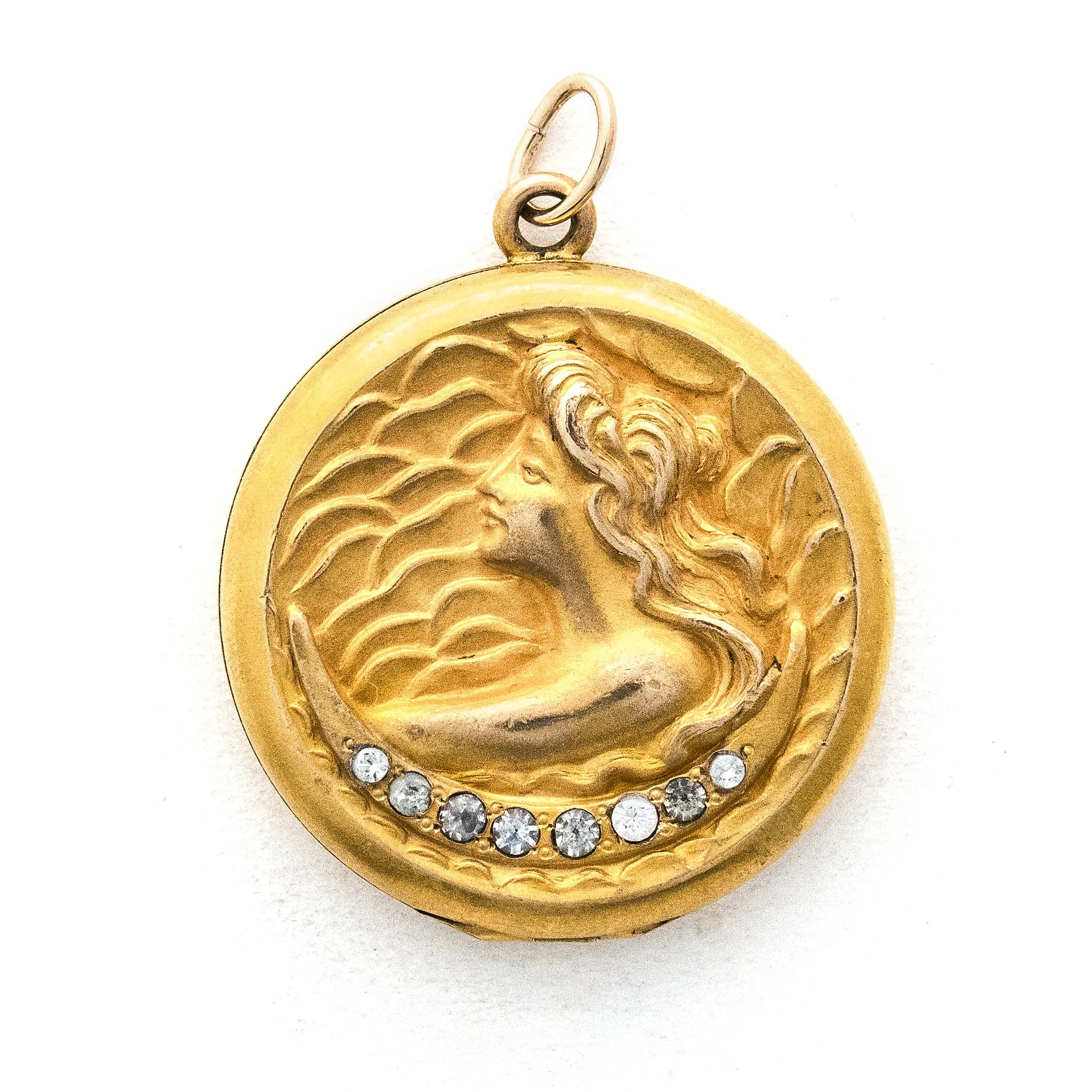 Tidal Goddess Antique Locket