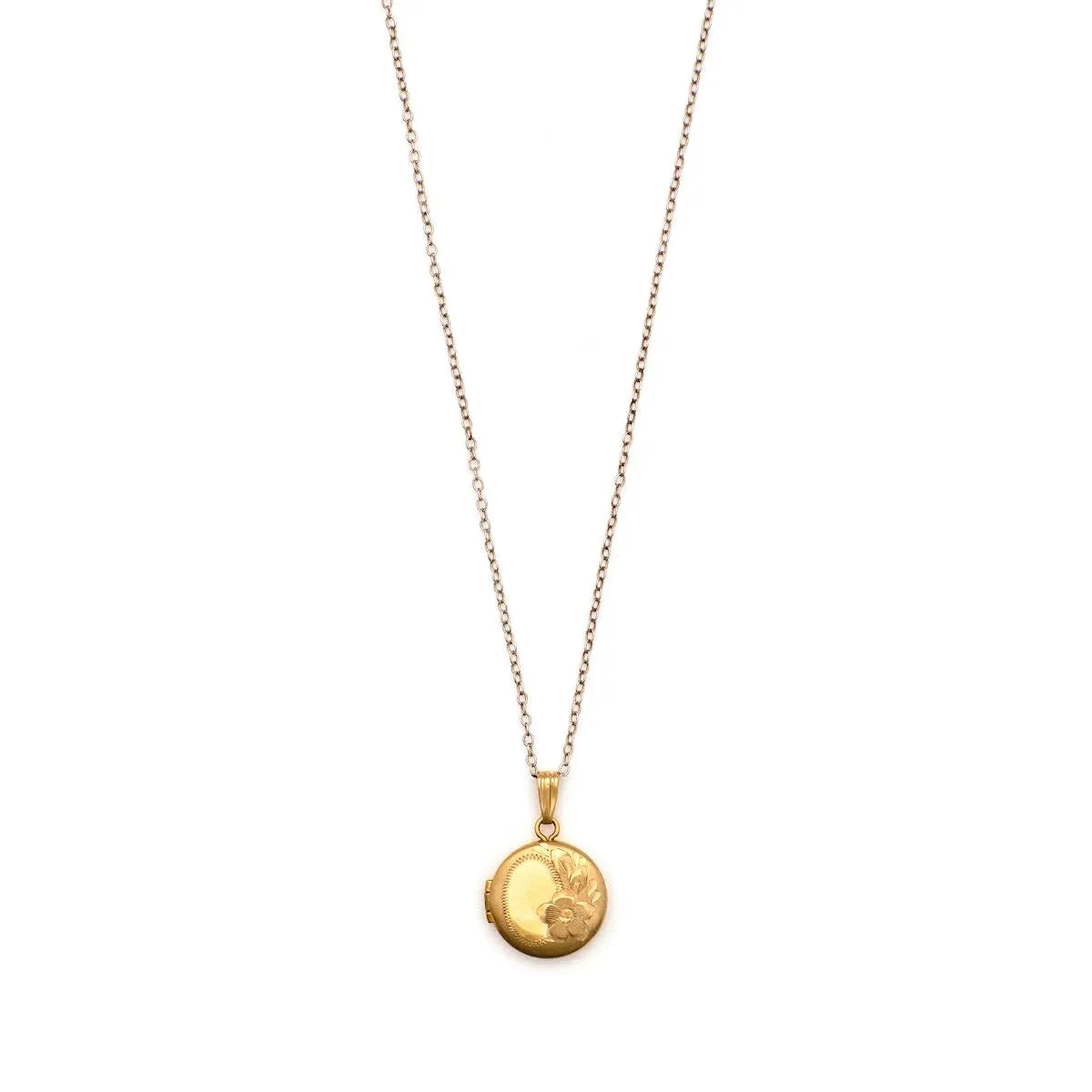 Tiny Flower Locket