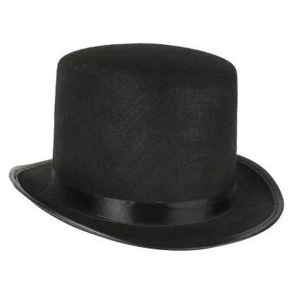 Top Hat - Black Feltex