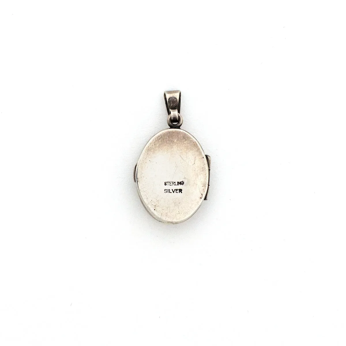 Tri-Metal Floral Locket