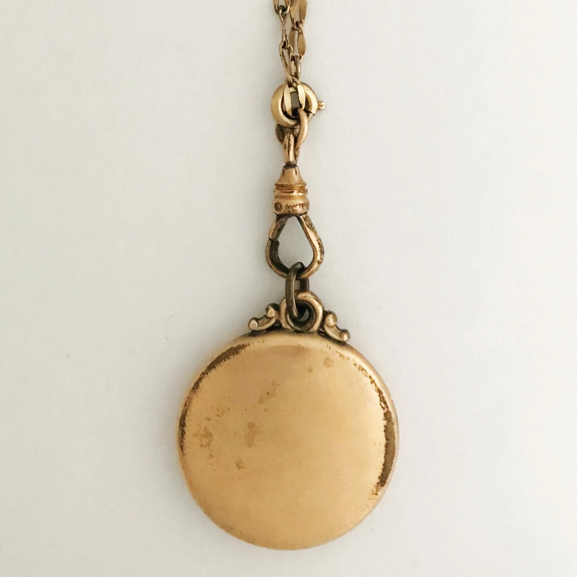 Turquoise Moon and Star Locket