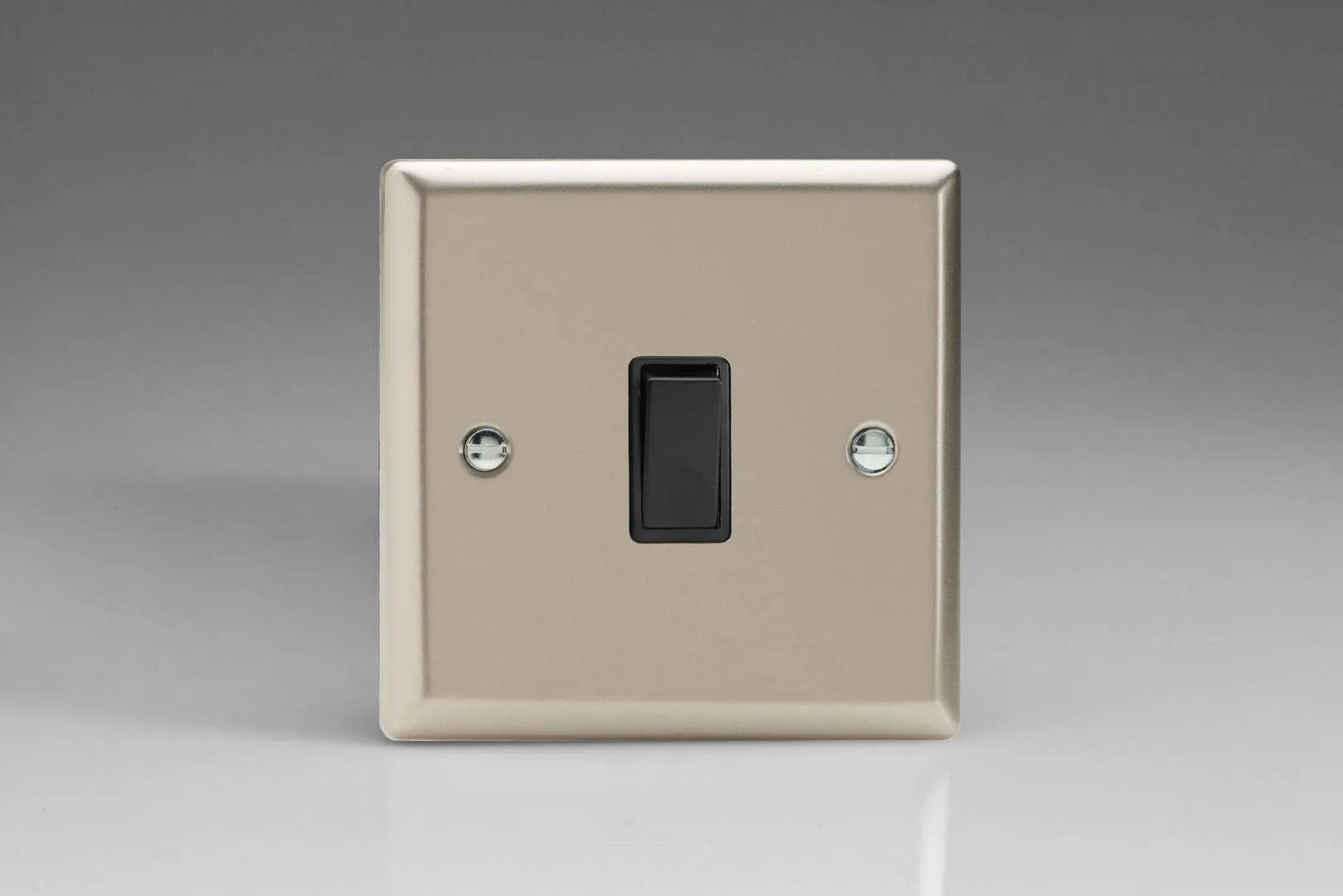 Varilight XN1B Rocker Switches Black 1-Gang Satin