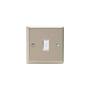 Varilight XN7W Rocker Switches 1-Gang White Satin