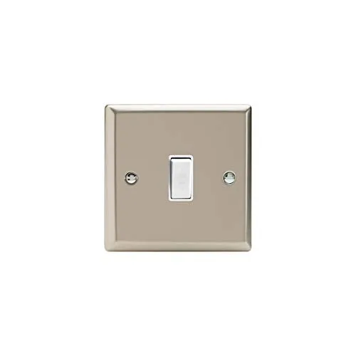 Varilight XN7W Rocker Switches 1-Gang White Satin
