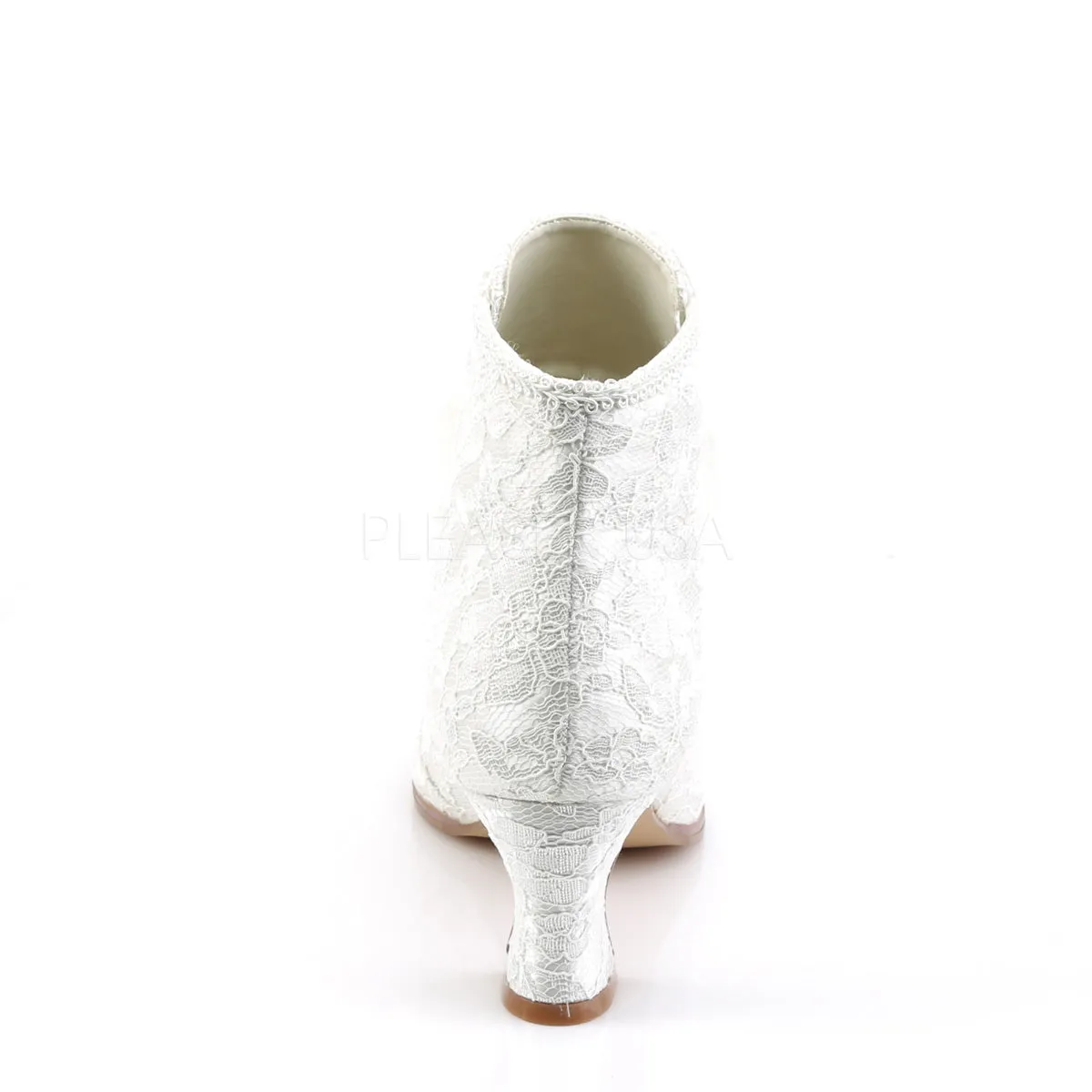 VICTORIAN-30  Ivory Satin-Lace