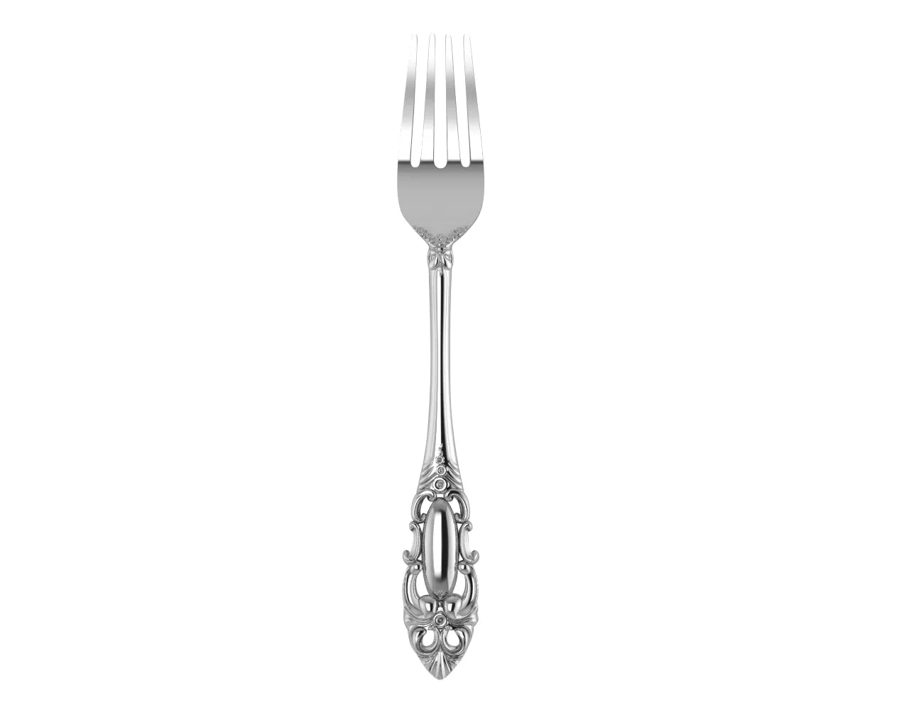 Victorian 5-piece Silver Plate Flatware Set by Krysaliis