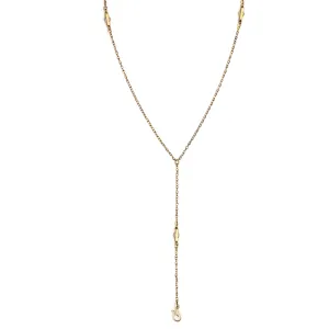 Victorian Cable Antique Lariat Chain