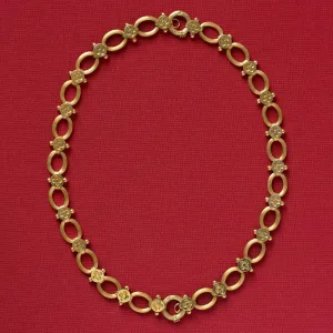 Victorian Double-Sided Gold Necklace