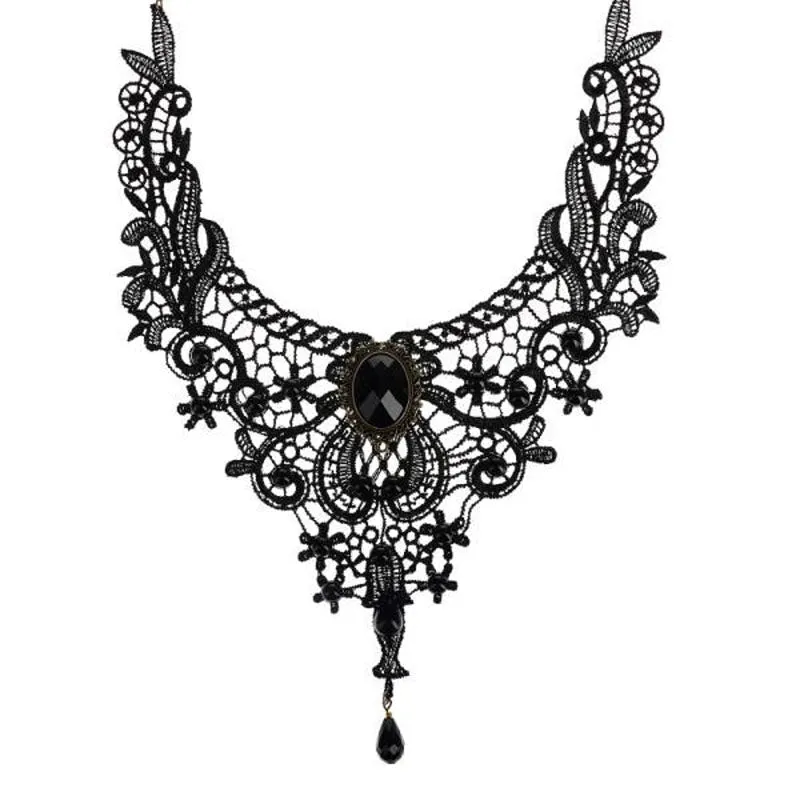 Vintage Lace Collar Necklace